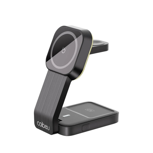 carregador magnetico sem fio 3 em 1