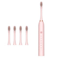 escova eletrica dental recarregavel rosa