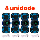 Massageador portatil eletrico recarregavel 4 unidades