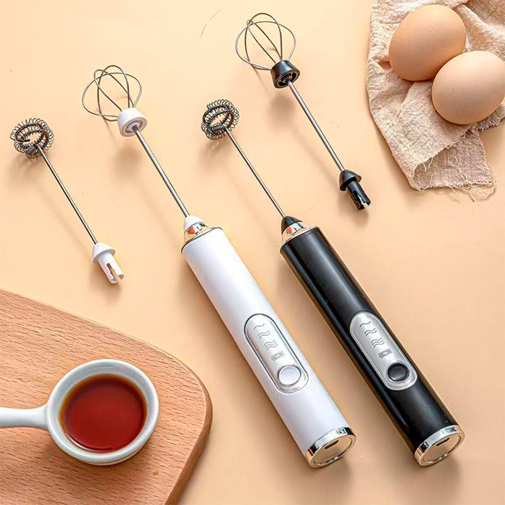 Mixer eletrico com batedores inox preparo de bebidas