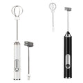 mixer eletrico recarregavel para batedores com inox
