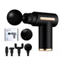 pistola de massagem eletrica profissional 6 niveis preto
