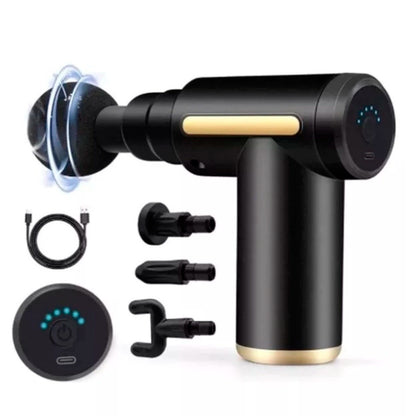pistola de massagem eletrica profissional 6 niveis