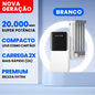 power bank 20000mah powermax branco