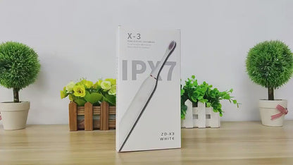 Escova Elétrica Recarregável IPX7 à Prova D’Água com 6 Modos