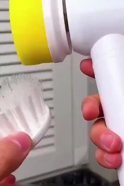 Escova eletrica giratoria demonstração