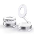 suporte para celular branco ventosa vacuo