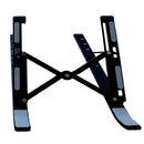 Suporte para notebook dobravel de metal cor preto